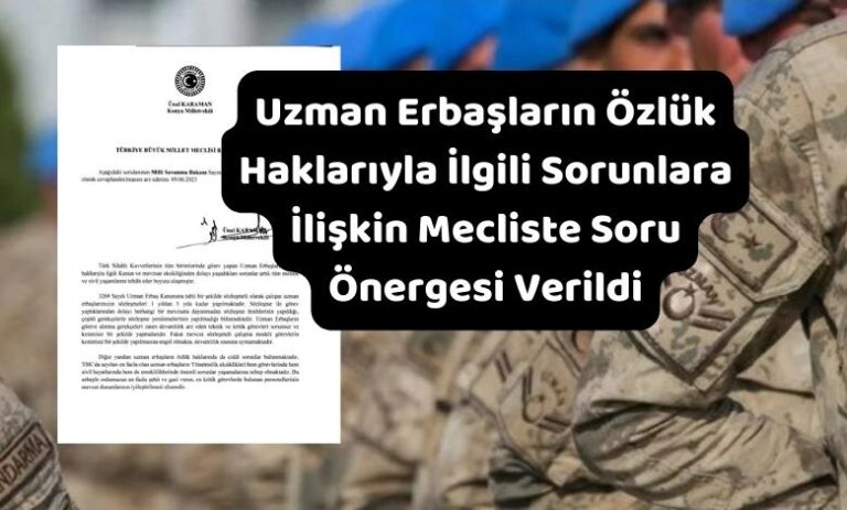 Uzman Erba Lar N Zl K Haklar Yla Lgili Sorunlara Li Kin Mecliste