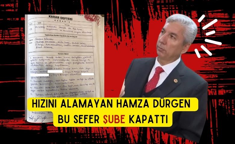 Hizini Alamayan Hamza Durgen Bu Seferde Sube Kapatti