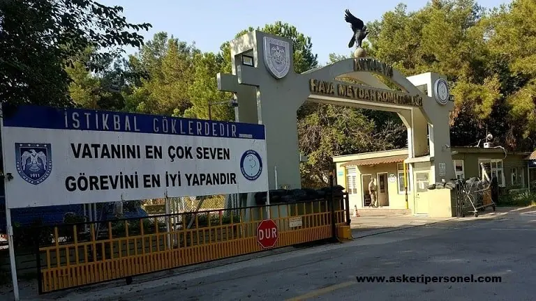 Antalya Hava Meydan Komutanlığı Vardiya Yatakhanesi