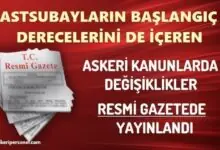 Askeri Kanunlarda Önemli Değişiklikler