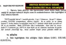 Kamu Görevlisinin Sosyal Medya Üzerinde Yaptığı Paylaşım İfade Özgürlüğü Kapsamında Olduğuna İlişkin Karar