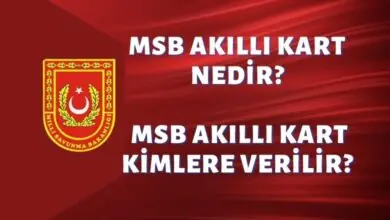 MSB Akıllı Kart Nedir MSB Akıllı Kart Kimlere Verilir
