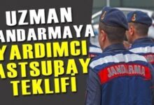 Jandarma Uzman Çavuş Kanununda Değişiklik Teklifi