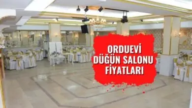 Orduevi Düğün Fiyatları
