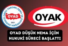 OYAD Düşük Nema İçin Hukuki Süreci Başlattı