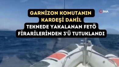 Teknede Yakalanan FETÖ Firarilerinden 3 Kişi Tutuklandı