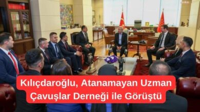 Kılıçdaroğlu, Atanamayan Uzman Çavuşlar Derneği ile Görüştü