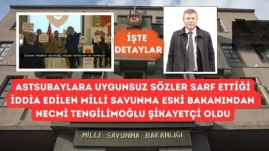 Milli Savunma Eski Bakanından Şikayetçi Oldu