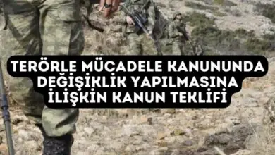 Terorle Mucadele Kanununda Degisiklik Yapilmasina Iliskin Kanun Teklifi