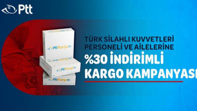 PTT Türk Silahlı Kuvvetleri Personeline ve Ailelerine %30 İndirimli Kargo