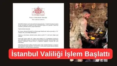 İstanbul Valiliği İşlem Başlattı