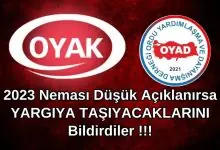 OYAK'ta Nema Tartışması Konu Yargıya Taşınacak