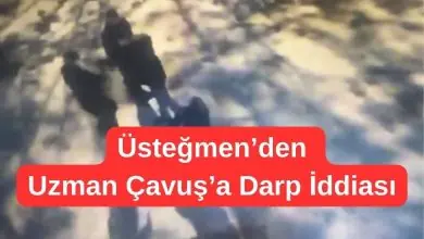 Üsteğmen Uzman Çavuş'u Darp Etti İddiası