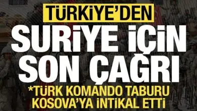 Türk komandoları Kosova'ya intikal etti