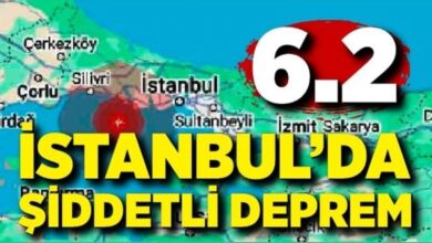 İstanbul'da Şiddetli Deprem! Eskişehir'de Hissedildi
