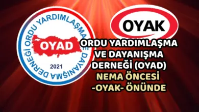 OYAD Nema Öncesi OYAK Önünde
