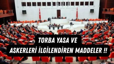 Askerleri İlgilendiren Maddeler Nelerdir