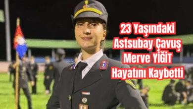 Astsubay Cavus Merve YIGIT Hayatini Kaybetti