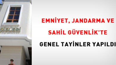 emniyet jandarma ve sahil guvenlikte genel tayinler yapildi Q5MfW87N