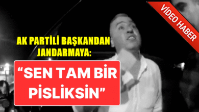 Ak Partili Başkandan Jandarma Astsubayına Pislikten Başka Bir şey Değilsin