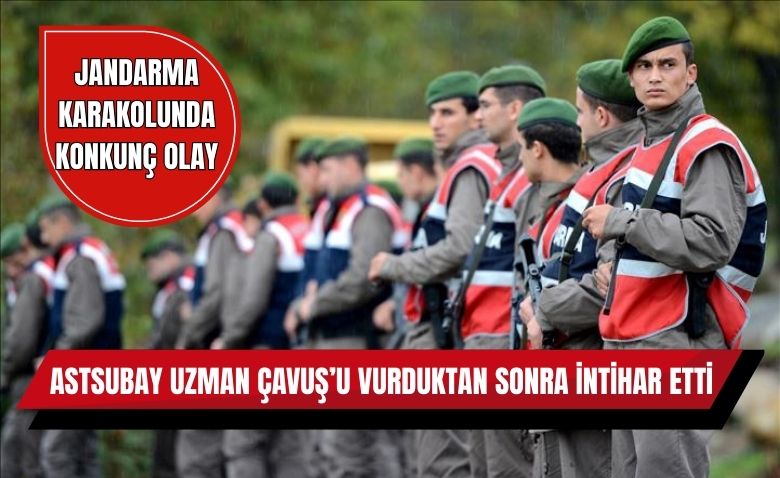 Astsubay Uzman Çavuş'u Vurduktan Sonra İntihar Etti