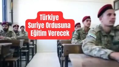 Türkiye Suriye Ordusuna Eğitim Verecek