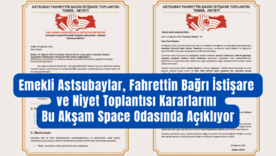 Astsubaylar Fahrettin Bağrı İstişare ve Niyet Toplantısı Kararlarını Açıklıyor 2 Astsubaylar Fahrettin Bağrı İstişare ve Niyet Toplantısı Kararlarını Açıklıyor