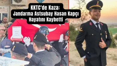 KKTC'de Kaza Jandarma Astsubay Hasan Kapçı Hayatını Kaybetti