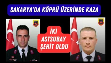 Sakarya'da Köprü Üzerinde Kaza