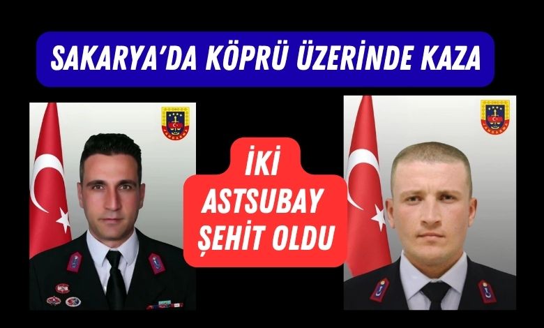 Sakarya'da Köprü Üzerinde Kaza