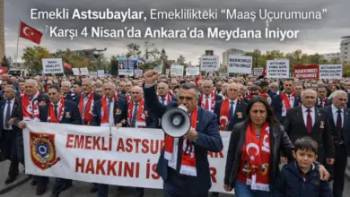 Astsubaylar Emeklilikteki Maas Ucurumuna Karsi 4 Nisanda Ankarada Meydana Iniyor