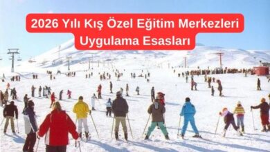 2026 Yılı Kış Özel Eğitim Merkezleri Uygulama Esasları