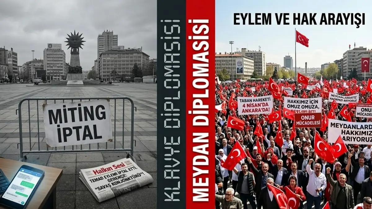 TEMAD 28 Mart Mitingini Neden Iptal Etti