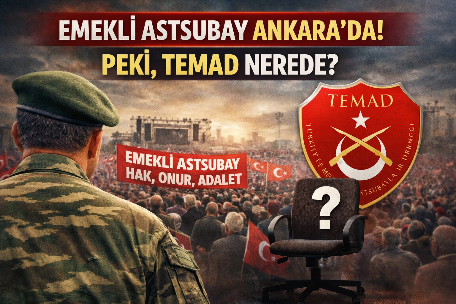 4 Nisan Büyük Astsubay Mitingi Basında Geniş Yankı Buldu