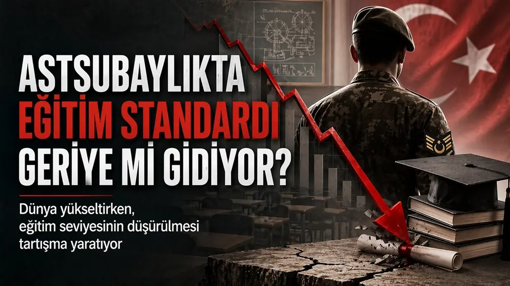 Astsubaylikta Egitim Standardi Asagi Cekilemez Bu Bir Geriye Gidistir