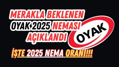 Oyak 2025 Nema Oranı
